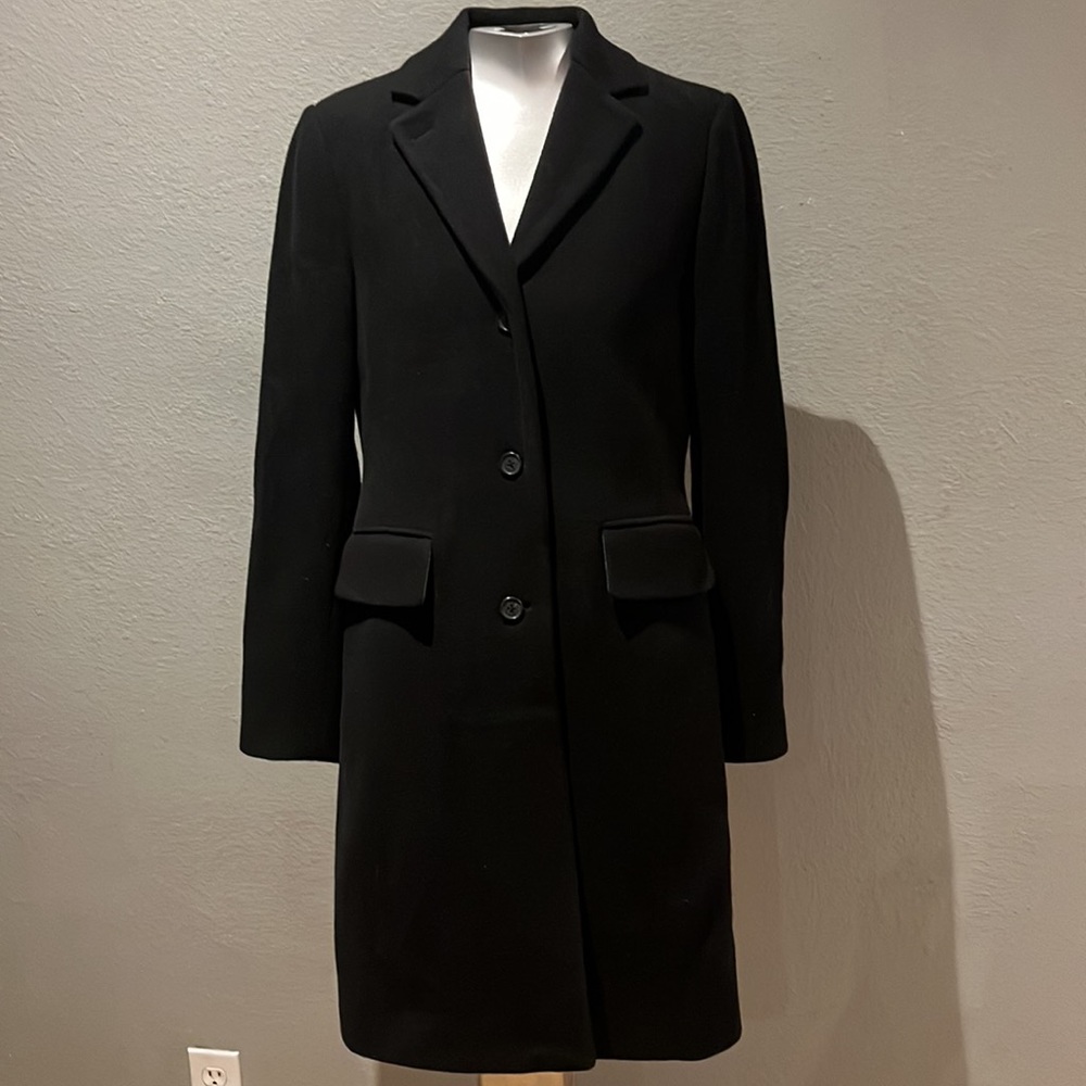 J. Crew wool and cashmere blend coat
